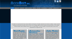 Desktop Screenshot of accubilt.com